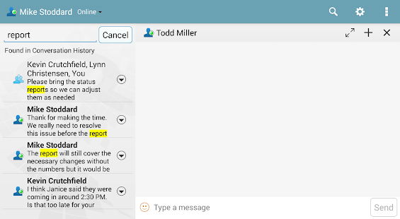 Novell Messenger Screenshots 9