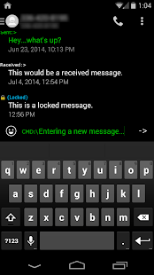 Free Download CMD - EvolveSMS Theme APK for Android