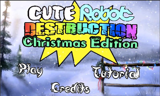 Cute Robot: Christmas Edition