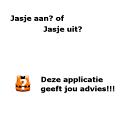 Jasje aan? Jasje uit? logo