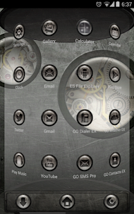 Next Launcher Theme SteampunkW - screenshot thumbnail