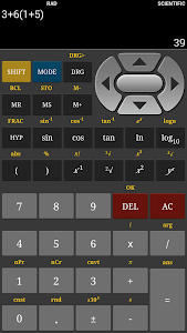Screenshot Scientific Calculator v5.5.3
