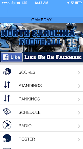 【免費運動App】North Carolina Football+-APP點子