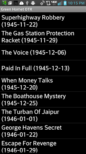【免費音樂App】The Green Hornet Radio Show-APP點子