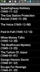 The Green Hornet Radio Show Screenshots 5