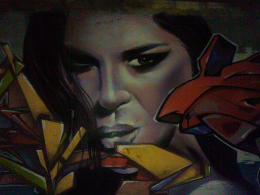 Woman Graffiti 