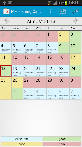 MP Fishing Calendar Pro