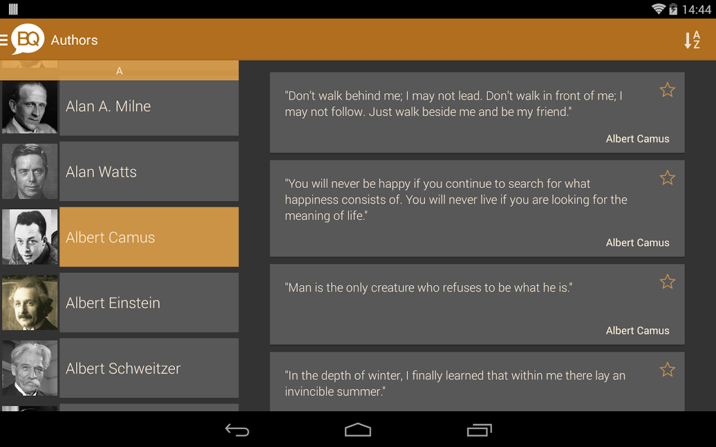 Brilliant Quotes PREMIUM screenshot