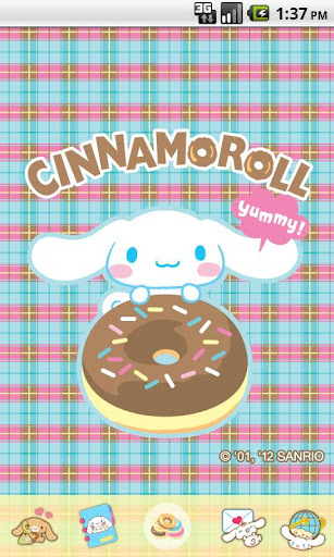 Cinnamoroll Donut Yummy Theme