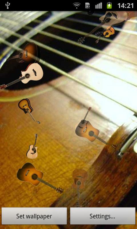 Akoestische Gitaar Achtergrond - Android-apps op Google Play