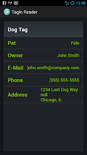 NFC TagIn' Reader Screenshots 1