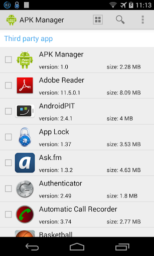 apk extractor - apk Manager