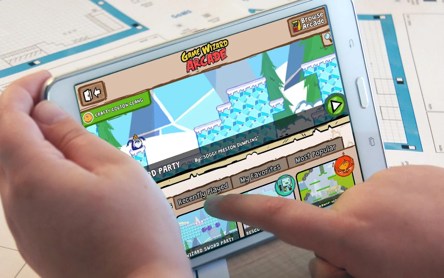 Adventure Time Game Wizard