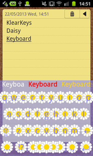KlearKeys Daisy Keyboard