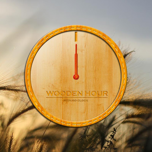 Wooden hour - Scoubo clock