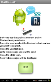 Chat Bluetooth Tablet poster 1