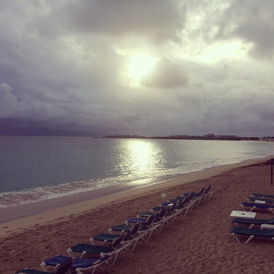 Sint Maarten before the rain came.