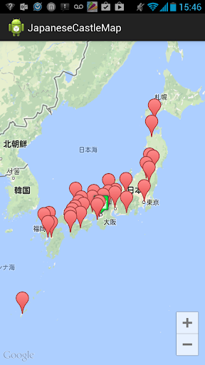 日本のオススメお城マップ1.1