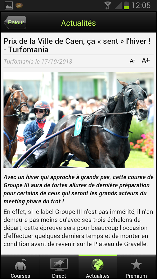 Turfomania Pronostic turf Android Apps on Google Play