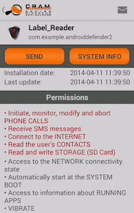 CRAM App Analyser Screenshots 6
