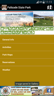 UT State Parks Outdoors Guide Screenshots 4