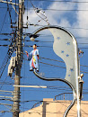 Tanabata Street Prince Hikoboshi Sculpture 