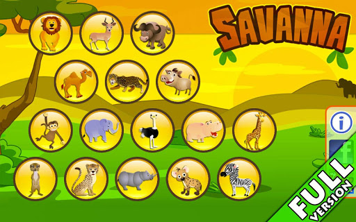 Savanna - Coloring Games Kids