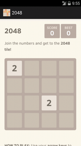 2048 Puzzle Game