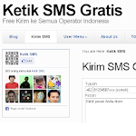 Cover Image of Tải xuống Aplikasi Kirim SMS Gratis 0.1 APK