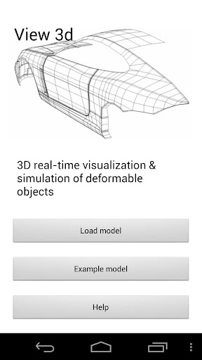 View 3D - Deformable objects