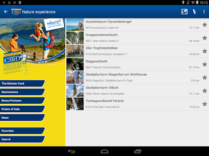 Kaernten Card Screenshots 1