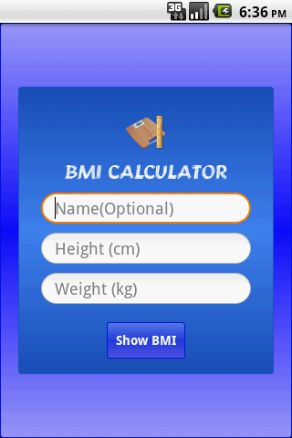 Simple BMI Calculator