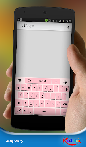 Amazing pink keyboard