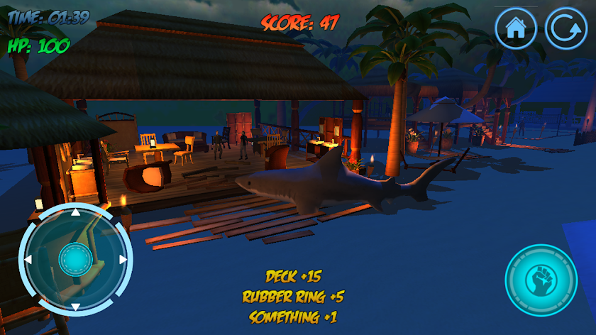 Shark Attack 3D Simulator Screen 3