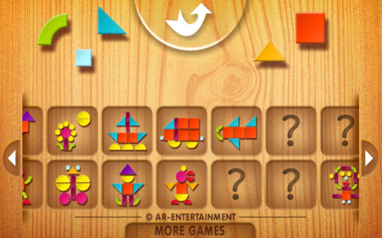 Android application Kids Tangrams screenshort