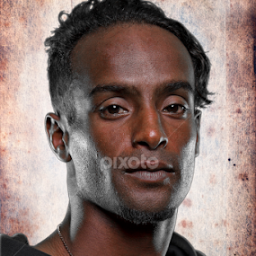 Fighter by Barry Shurchin - People Portraits of Men