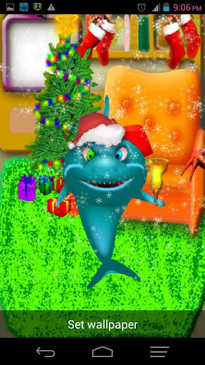 Christmas Outfit for Shark Pet