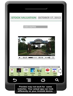 Stock Valuation Calculator IDX