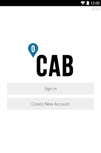 OCab mobile booking app