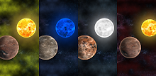Planets in universe wallpaper APK