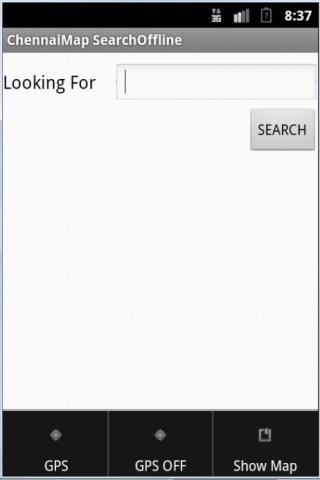 Chennai Map Search Offline