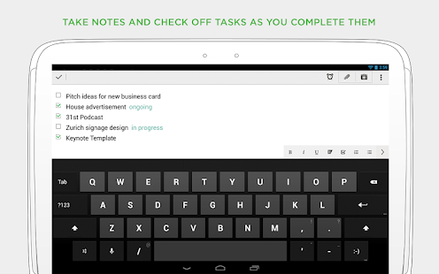 Evernote - screenshot thumbnail
