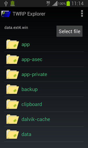 TWRP Explorer