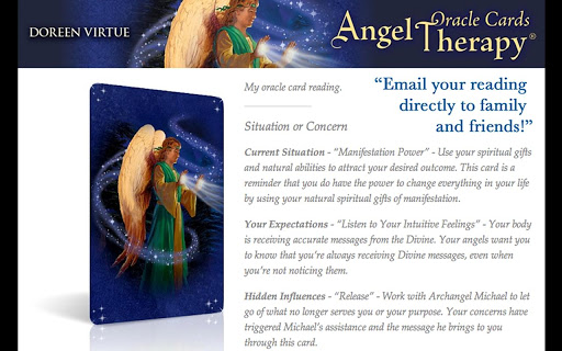 【免費書籍App】Angel Therapy Oracle Cards-APP點子