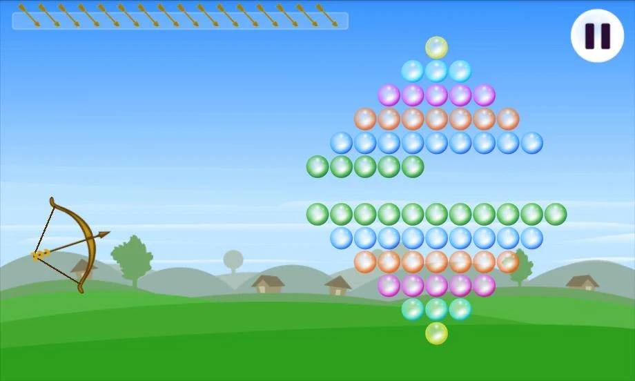  Bubble Archery: captura de pantalla 