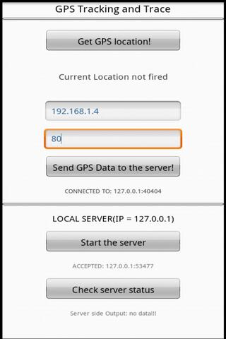 GPS Tracking and Trace