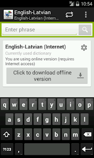 Free Download English-Latvian Dictionary APK for PC