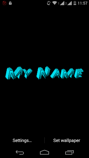 免費下載個人化APP|My Name 3D Live Wallpaper app開箱文|APP開箱王