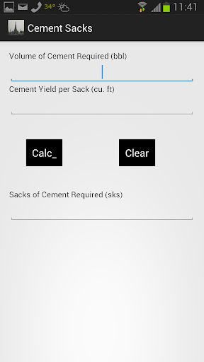 Cement Sacks for Volume Reqd