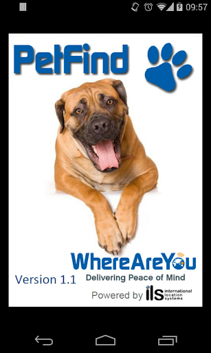 PetFind GPS pet locator